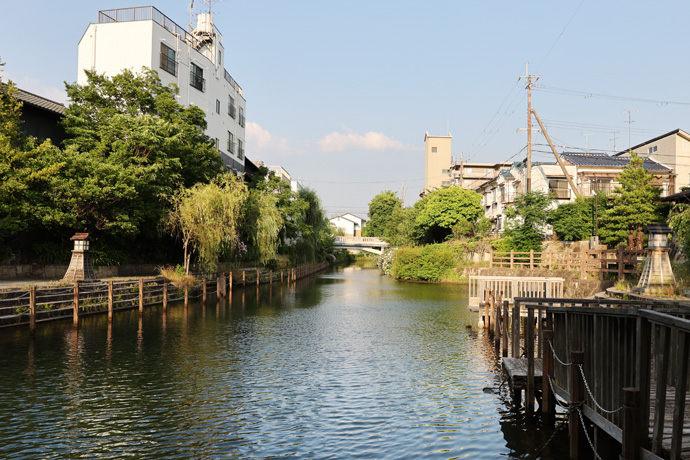 濠川の歴史と紫陽花: 京都を歩くアルバム